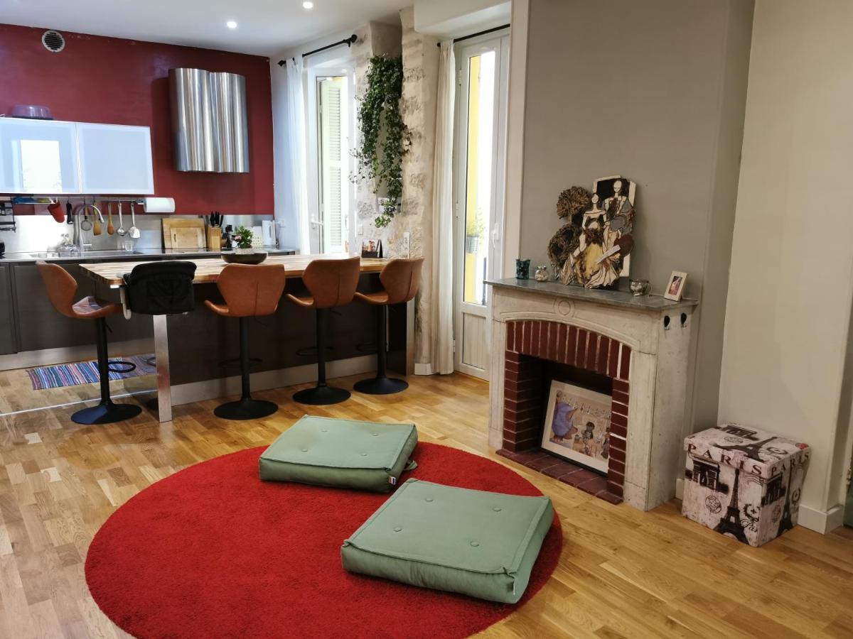 Our Home, Cozy Apartment Two Minutes From The Sea - Clima Nice Eksteriør billede