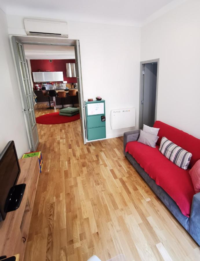 Our Home, Cozy Apartment Two Minutes From The Sea - Clima Nice Eksteriør billede