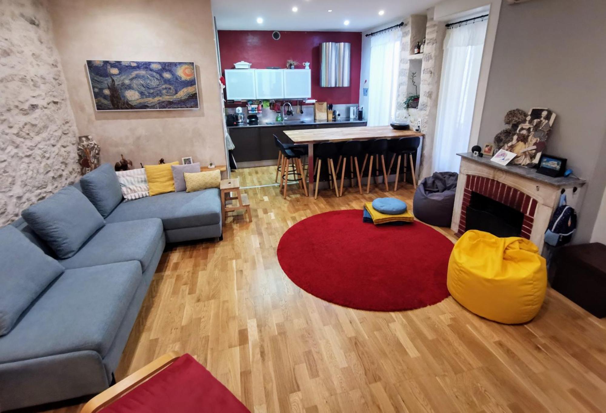 Our Home, Cozy Apartment Two Minutes From The Sea - Clima Nice Eksteriør billede